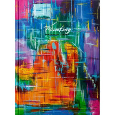 Зошит А4/96арк. "Рюкзачок" /ТП-18/ серія "PAINTING",  тв.лам. обкл., # 60г/м2,  мікс (8)
