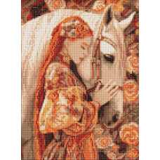 Алмазна мозаїка "Ідейка" /AMO20290/ "Зв’язок душ" 30*40см