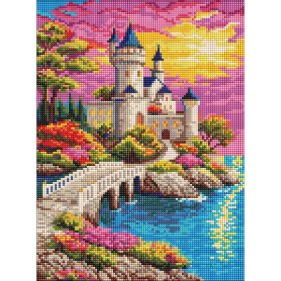 Алмазна мозаїка "Ідейка" /AMO20395/ "Казковий світанок" 30*40см