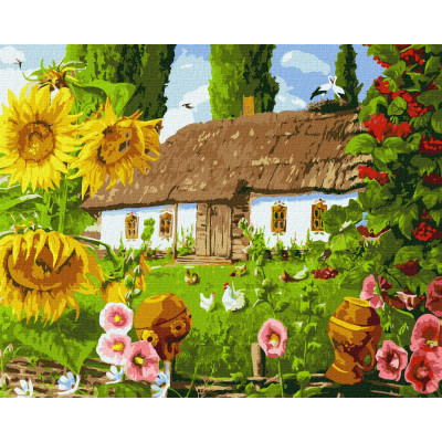 Картина за номерами "Ідейка" /KHO6317/ "Серцю милий край" 40*50см