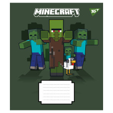 Зошит уч. "YES" 24арк.== /767562/ "Minecraft Signs" (20/320)