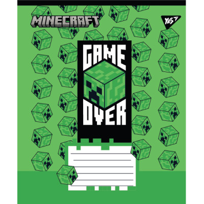 Зошит уч. "YES" 24арк.== /767569/ "Minecraft Walls" (20/320)