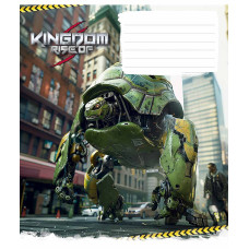 Зошит уч. "Школярик" 18арк.# /3467K/ "Animals transformers" ВД-лак (хлопчик) (25/250)