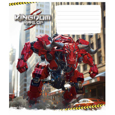 Зошит уч. "Школярик" 18арк.== /3467L/ "Animals transformers" ВД-лак (хлопчик) (25/250)
