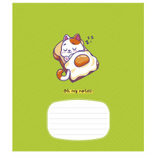 Зошит уч. "Школярик" 18арк.== /3425L/ "Oh My Notes" виб.УФ-лак (нейт) (25/250)