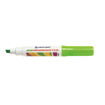 STOCK Маркер текстовий "Centropen" /8052/04/ "Fax Mini", 1-4,6 мм, зелений (10)