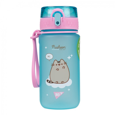 Пляшка для води "YES" /708180/ "Pusheen" 500 мл, софт тач (1/25