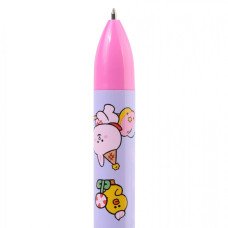Ручка кулькова автомат "YES" /412245/ «Line Friends» 0,7мм, 6 кольорів (24/864) 