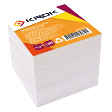Блок крем Не клеєн. Krok 90*90мм 1000арк. 45г/м2 KR-1311 (1/36) Блок крем Не клеєн. Krok 90*90мм 1000арк. 45г/м2 KR-1311 (1/36)