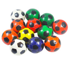 М'ячик формовий "JO" /9680-10.0/ "Football" 10 см,мікс (6)