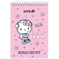 Скетчбук А6/48арк. "Kite" /HK25-196-1/ пласт. спіраль Hello Kitty (1/20)