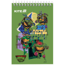 Скетчбук А6/48арк. "Kite" /NT25-196/ пласт. спіраль TMNT Mutant Mayhem (2023 Movie) (1/20)