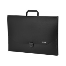 Портфель-коробка 1 відд., А3 "Economix" /E31616/ чорний (1/8) Портфель-коробка 1 відд., А3 "Economix" /E31616/ чорний (1/8)