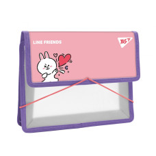 Папка для зошитів пл. на гумці В5 "Yes" /492210/ "Line Friends. Cony" (1/24/96) Папка для зошитів пл. на гумці В5 "Yes" /492210/ "Line Friends. Cony" (1/24/96)