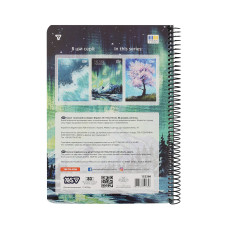 Блокнот А5/80 # спіраль "YES" /152266/ "Nature inspires" (1/60)