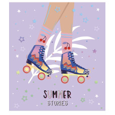 Зошит уч. "Genius" 12арк.== /2889L/ "Mood stories" голограф. тиснення (дівчинка) (30/300)