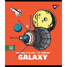 Зошит уч. "YES" 12арк.# /765137/ "Galaxy exploring " виб.гібрід.лак (10/250)