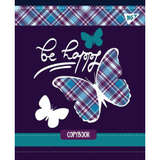 Зошит уч. "YES" 18арк.# /765196/ "Tartan fun" виб.гібрід.лак (10/200)