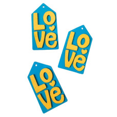 Заготовка "Діамантові ручки" /123050/ "Бірка "Love" 8 см, фоаміран, 20 шт в упак.,блакитна Заготовка "Діамантові ручки" /123050/ "Бірка "Love" 8 см, фоаміран, 20 шт в упак.,блакитна