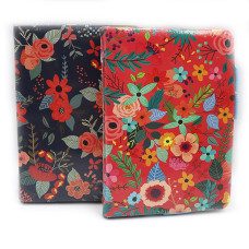 Блокнот на гумці А6 "JO" /6701-3 / "Flowers" (1/24) Блокнот на гумці А6 "JO" /6701-3 / "Flowers" (1/24)