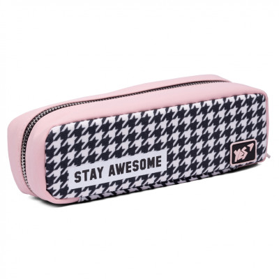 Пенал м'який "YES" /533245/ 3 відділ.  PH-22-3 Stay awesome (1/72)