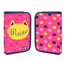 Пенал твердий "Smart" /533282/ 1 відділ. 2 відв. HP-04 Meow (1/50) Пенал твердий "Smart" /533282/ 1 відділ. 2 відв. HP-04 Meow (1/50)