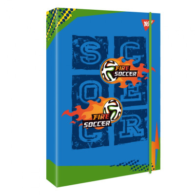 Папка для зошитів на гумці В5 "Yes" /500241/ картон, "Football. Game" (1/48)