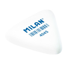 Гумка "MILAN" /CMM4045/ трикутна біла  3,9*3,4*0,9см, картонна упаковка (45/180)