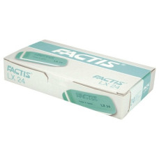 Гумка "FACTIS" /LX24/ прямокутна бірюзова з фаскою 5,5*2*1,2см (24/600)