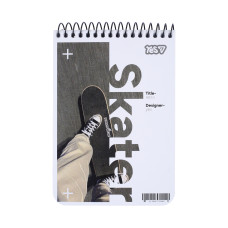 Блокнот А6/80 # спіраль "YES" /152302/ "Skater" (1/210) Блокнот А6/80 # спіраль "YES" /152302/ "Skater" (1/210)