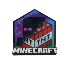 Наліпка "YES" /708508/ 2D "Minecraft.TNT" (1/10/100)