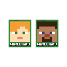 Наліпка "YES" /708509/ 2D "Minecraft.Alex" (1/10/100)