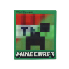 Наліпка "YES" /708510/ 2D "Minecraft.Creeper" (1/10/100)