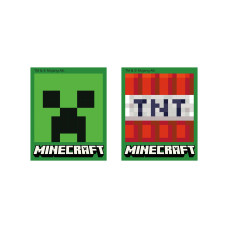 Наліпка "YES" /708510/ 2D "Minecraft.Creeper" (1/10/100)