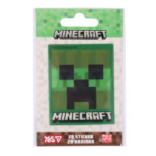 Наліпка "YES" /708510/ 2D "Minecraft.Creeper" (1/10/100)