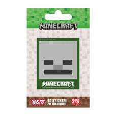 Наліпка "YES" /708511/ 2D "Minecraft.Skeleton" (1/10/100)