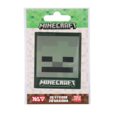 Наліпка "YES" /708511/ 2D "Minecraft.Skeleton" (1/10/100)
