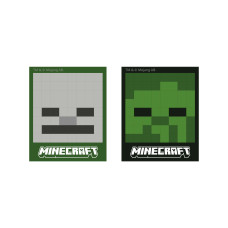 Наліпка "YES" /708511/ 2D "Minecraft.Skeleton" (1/10/100)