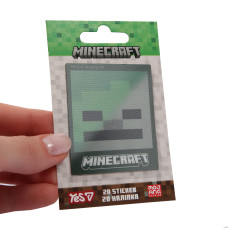 Наліпка "YES" /708511/ 2D "Minecraft.Skeleton" (1/10/100)