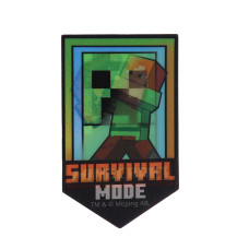 Наліпка "YES" /708512/ 2D "Minecraft.Boom" (1/10/100)