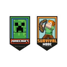 Наліпка "YES" /708512/ 2D "Minecraft.Boom" (1/10/100)