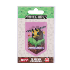 Наліпка "YES" /708513/ 2D "Minecraft.Spring.Bee" (1/10/100)