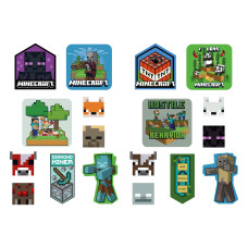 Наліпка "YES" /708531/ 2D "Minecraft Characters" (1/10/100)