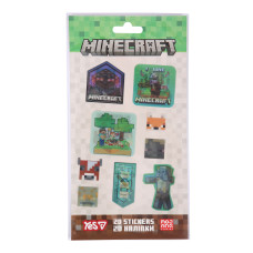 Наліпка "YES" /708531/ 2D "Minecraft Characters" (1/10/100)