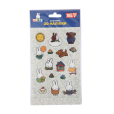 Наліпка "YES" /708538/ 2D "Miffy" (1/10/100)