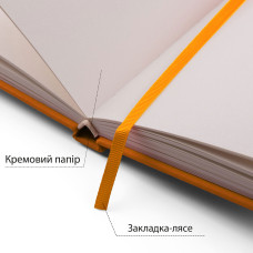Скетчбук 10х15см/100арк. "SANTI" /743360/ для графіки, тв.обкл. PU, 110г/м2, жовтий (1/16/48)