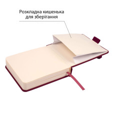 Скетчбук 12х12см/100арк. "SANTI" /743361/ для графіки, тв.обкл. PU, 110г/м2, сливовий (1/20/60)