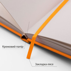 Скетчбук 12х12см/100арк. "SANTI" /743362/ для графіки, тв.обкл. PU, 110г/м2, жовтий (1/20/60)