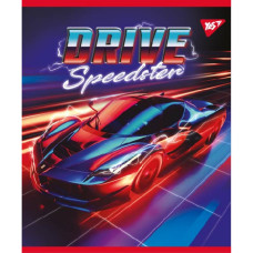 Зошит уч. "YES" 48арк.# /764347/ "SPEEDSTER"  ірідіум+УФ.спл. (5/100)