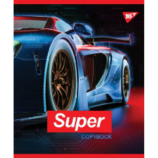 Зошит уч. "YES" 48арк.# /764346/ "SUPER CAR"  ірідіум+УФ.спл. (5/100)
